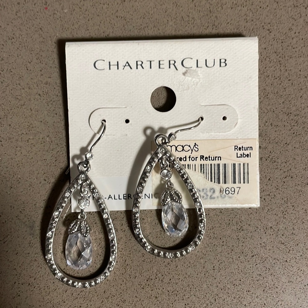 Brand new Cinderella case earrings